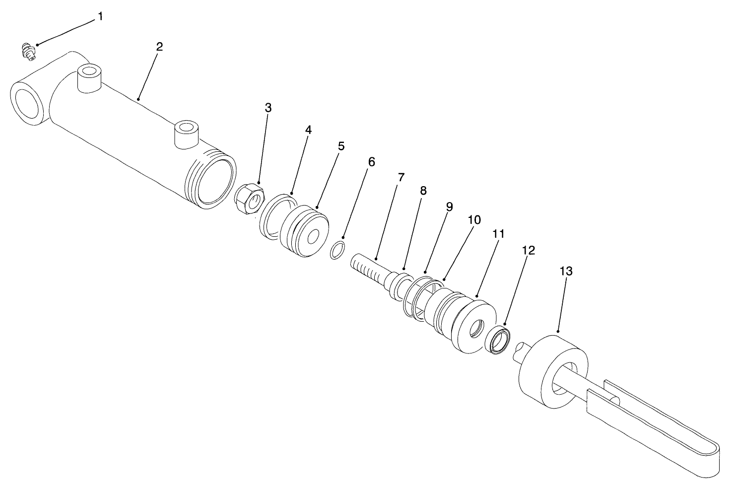 Hydraulic Cylinder No. 92-7420