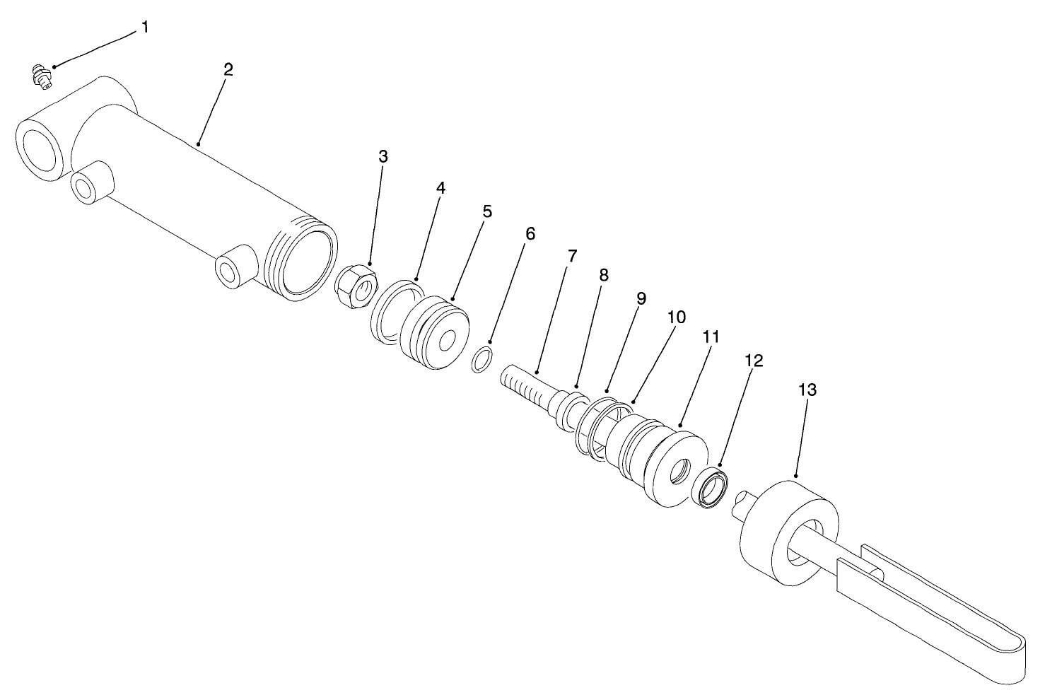 Hydraulic Cylinder No. 92-7421