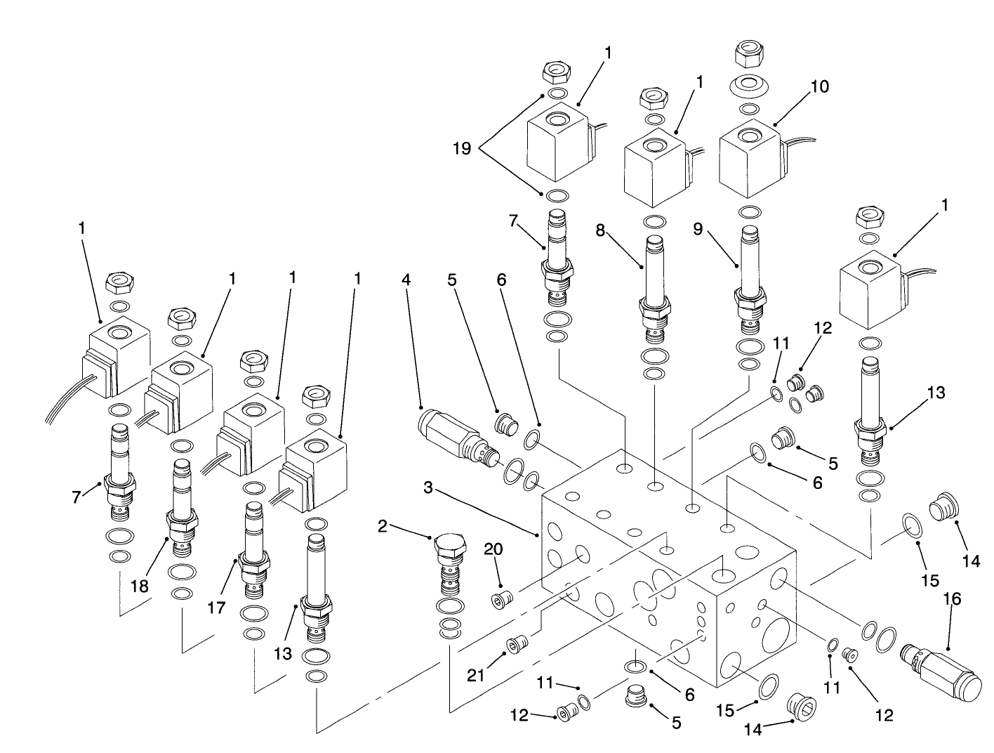 Control Block Assembly No. 92-7418