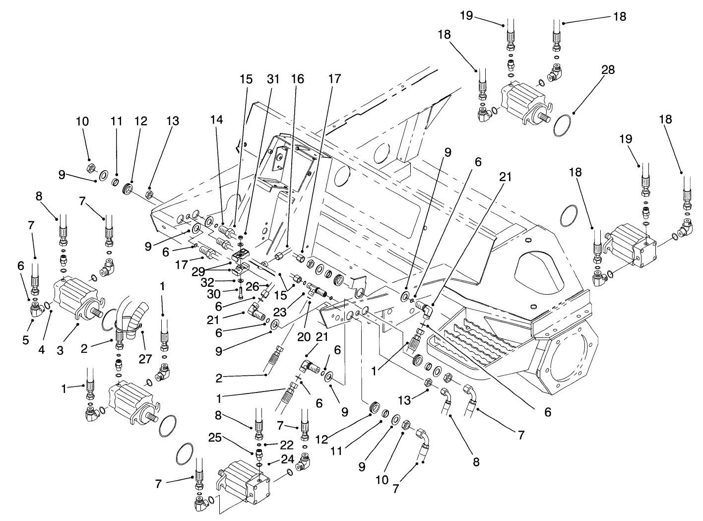 Reel Motors & Hoses