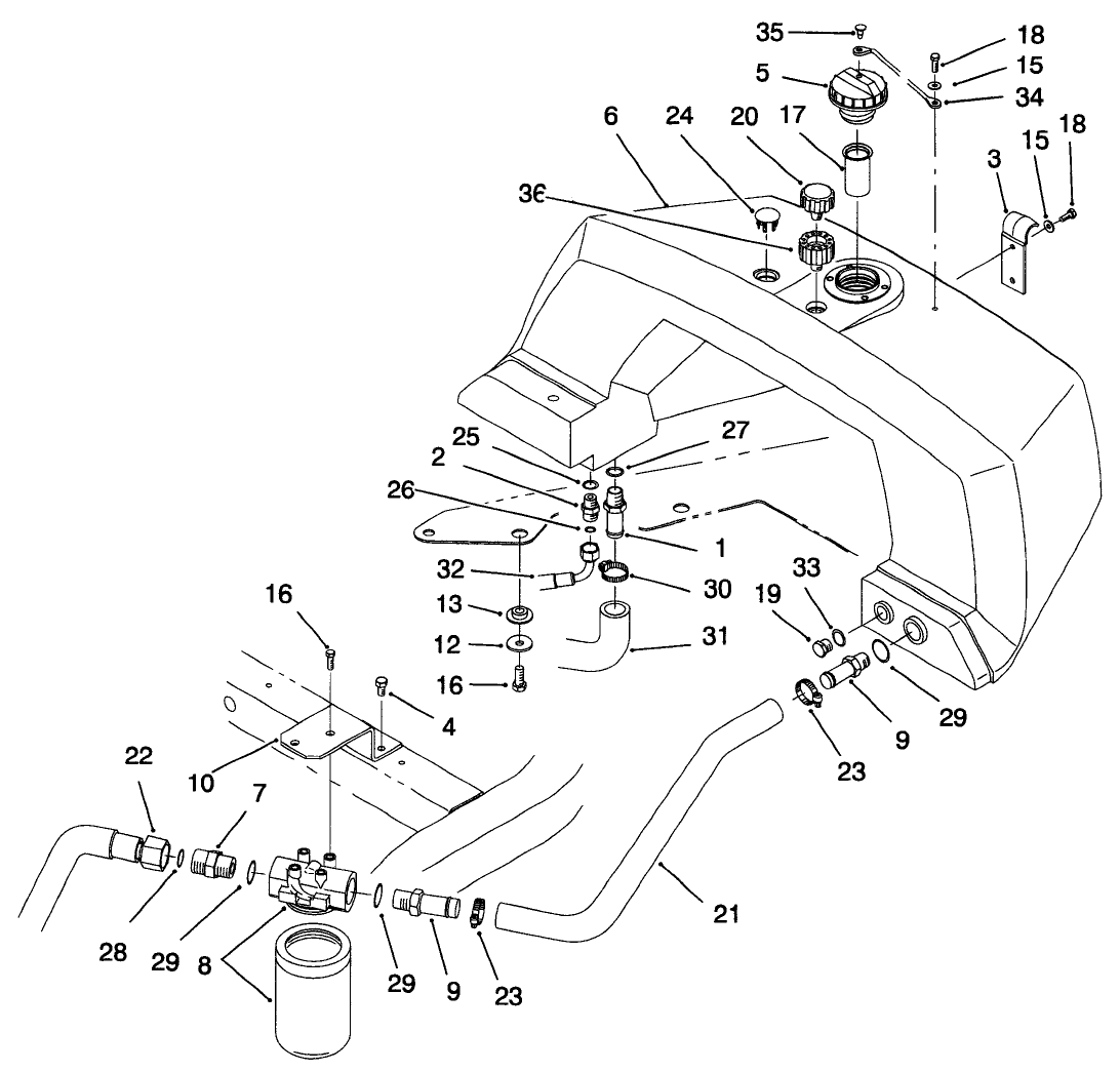 Hydraulic Reservoir Assembly