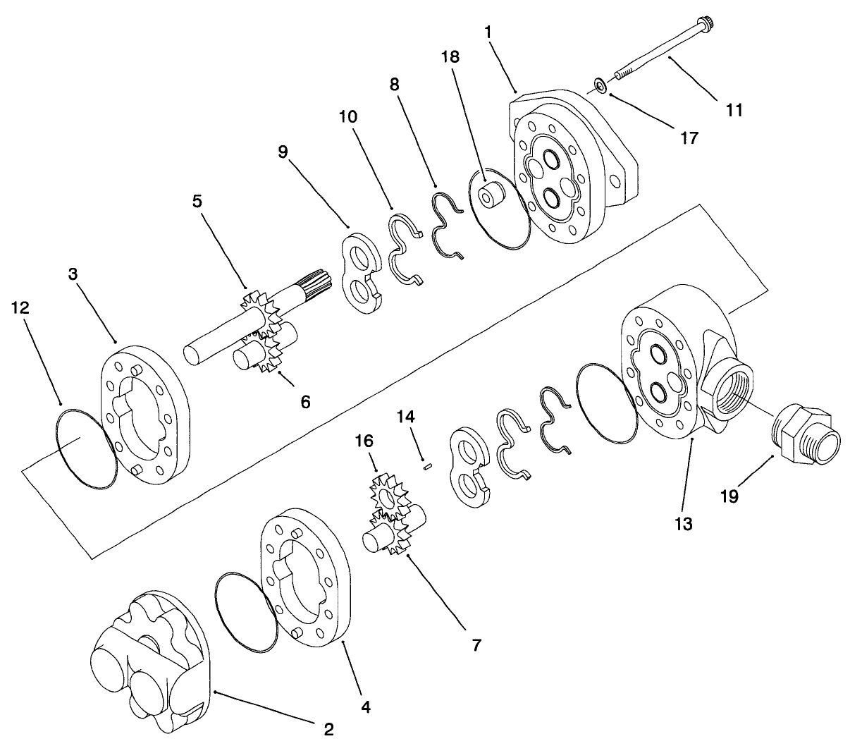 Gear Pump Assembly No. 95-0533