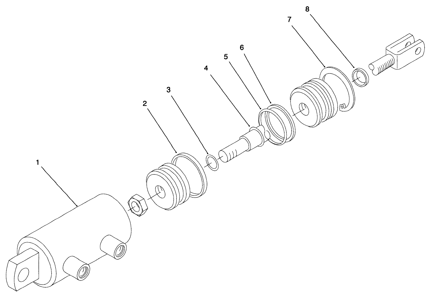 Hydraulic Cylinder No. 93-2246