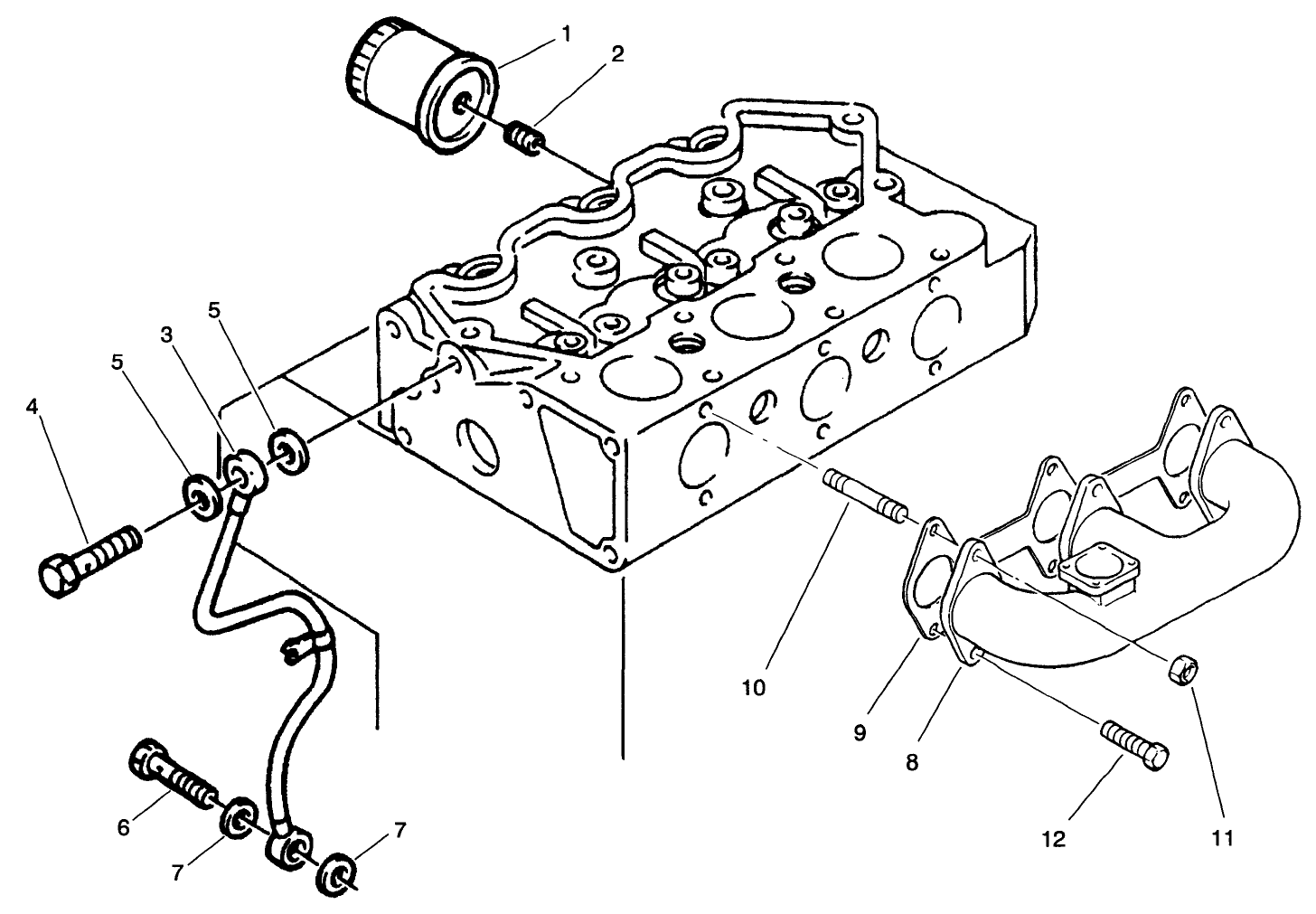 Oil Filter & Exhaust Manifold Assemblies