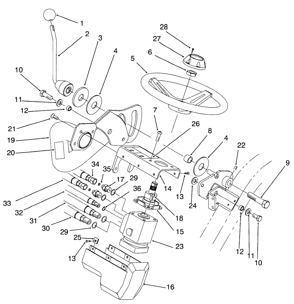 Steering Arm Assembly