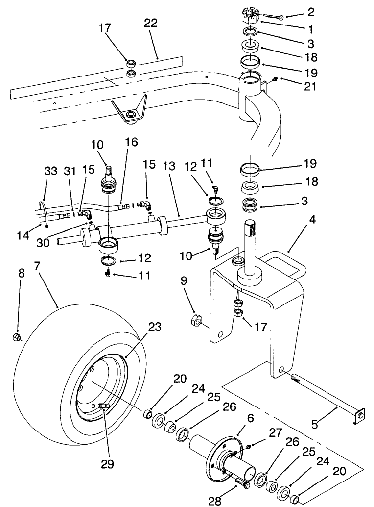 Rear Wheel Assembly