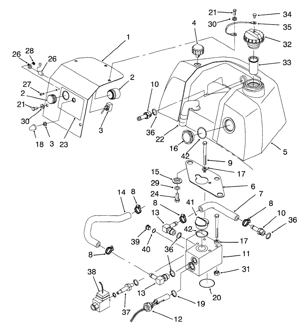 Leak Detector Assembly