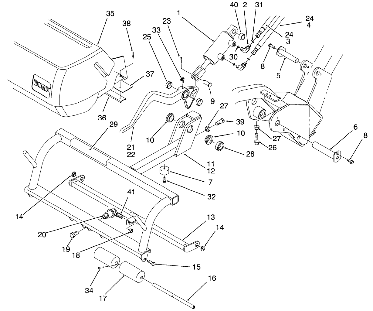 Pull Frame Assembly-R H. & L.h.