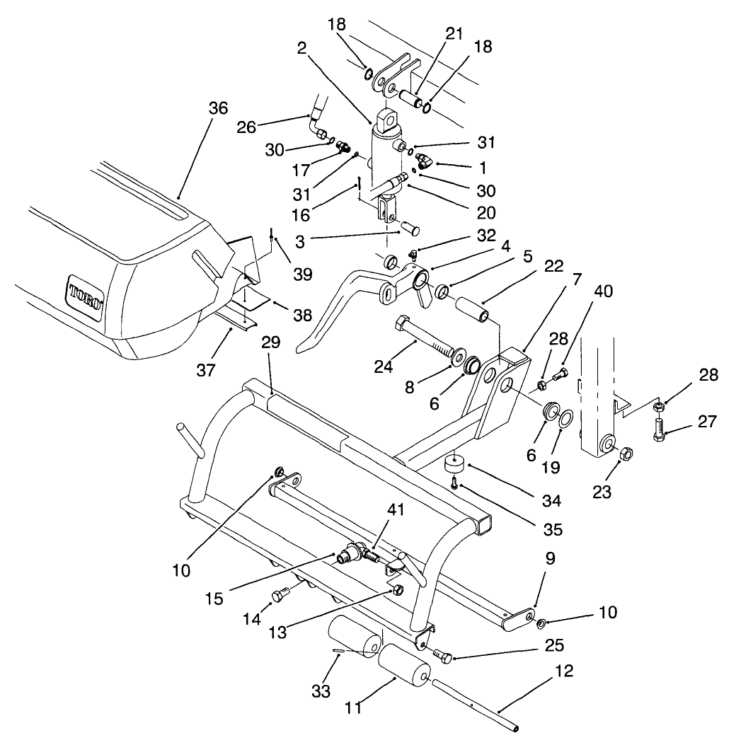 Pull Frame Assembly-Rear
