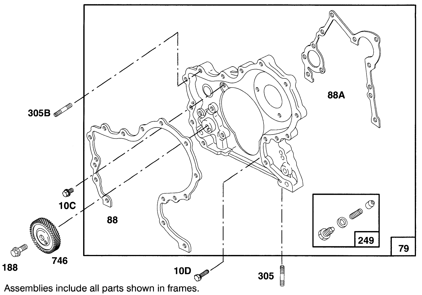 *engine Briggs & Stratton Model 433447