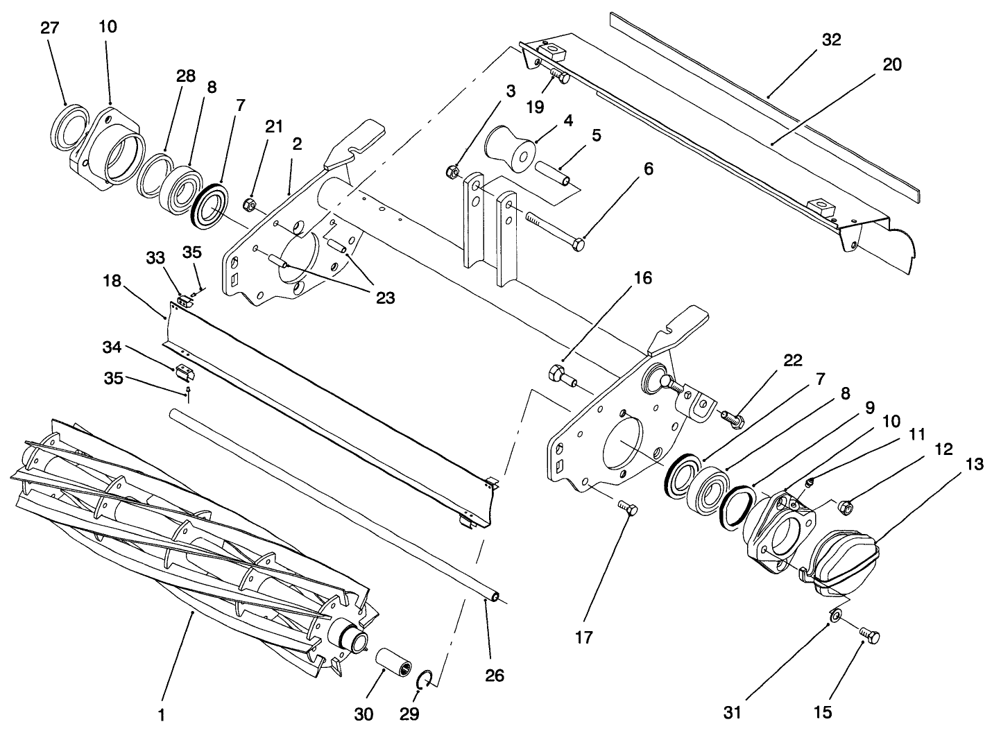 Reel & Shields Assembly