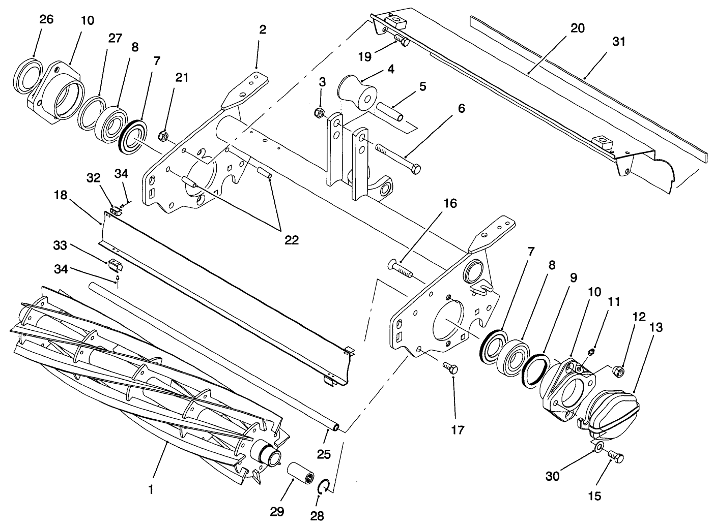 Reel & Shields Assembly