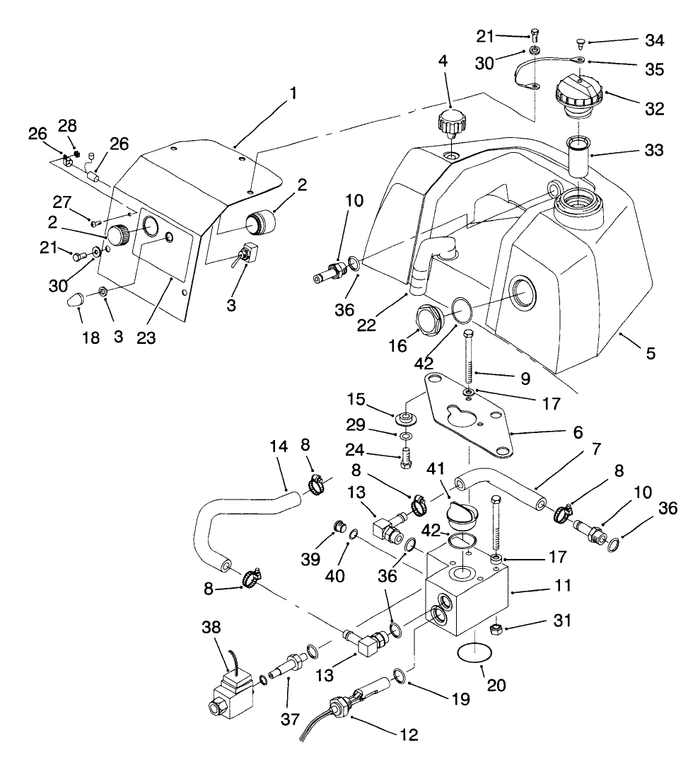 Leak Detector Assembly