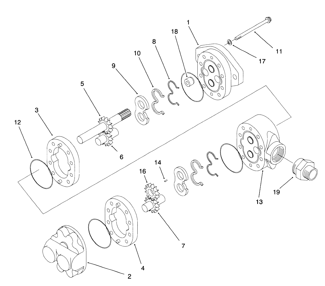 Gear Pump Assembly No. 95-0533