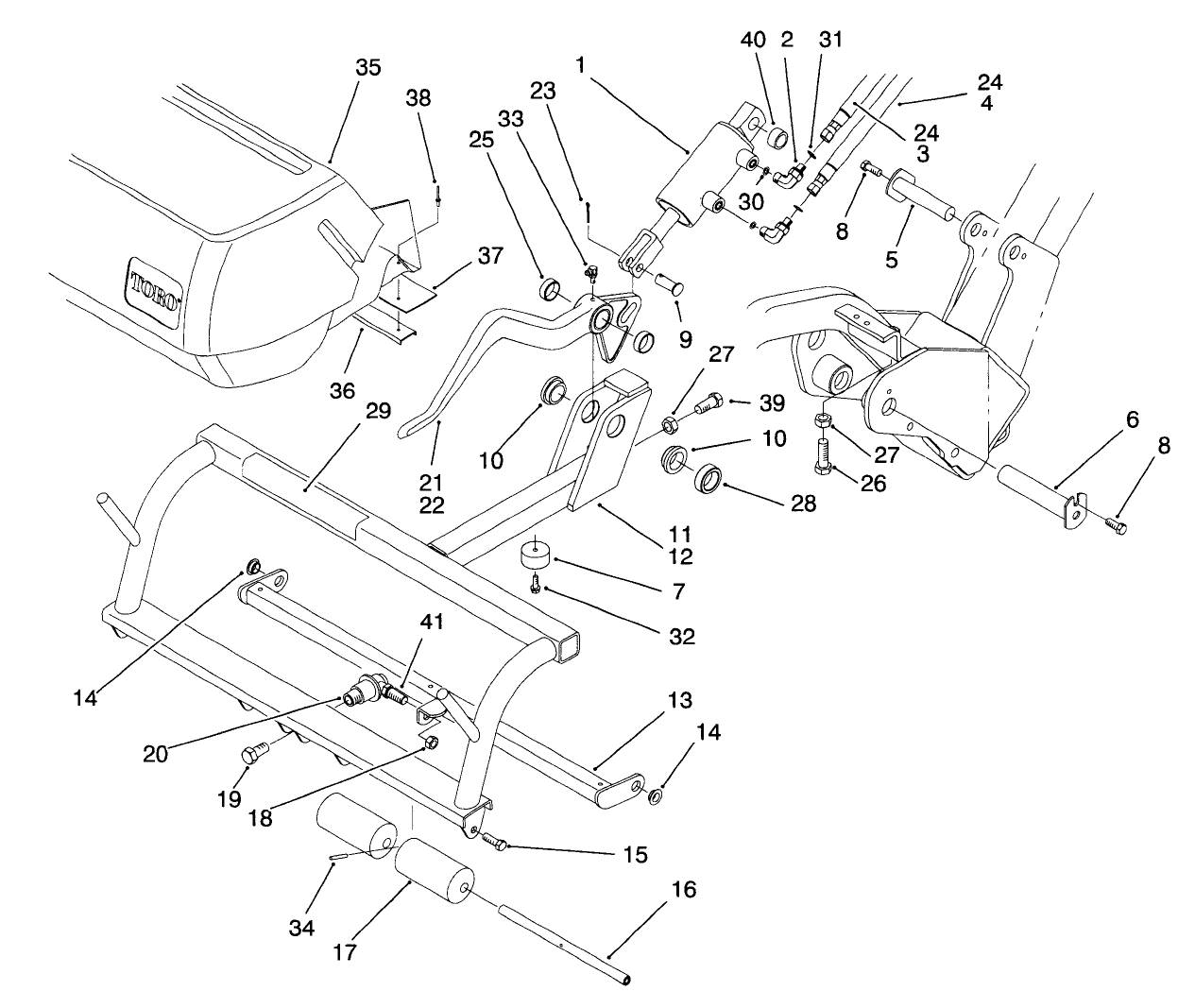 Pull Frame Assembly-R.h. & L.h.
