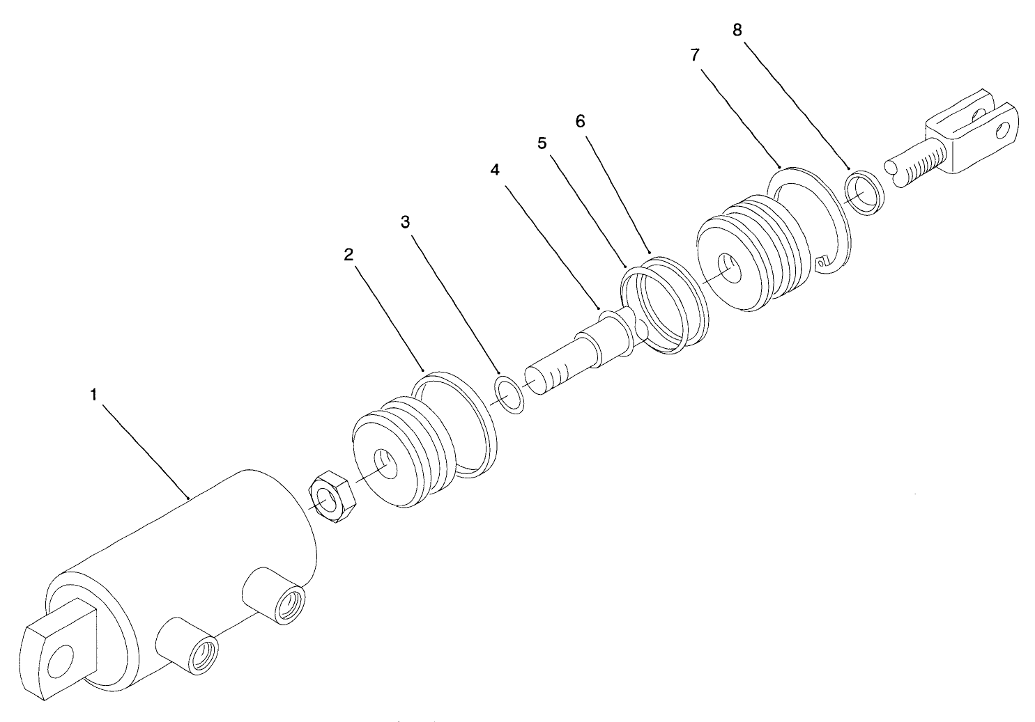 Hydraulic Cylinder No. 93-2246