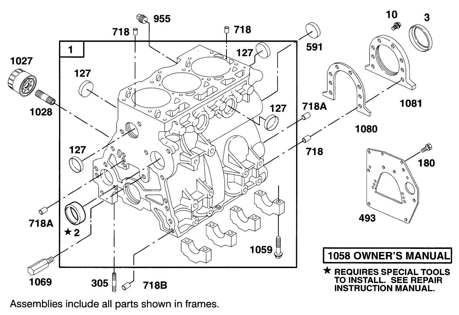 *engine Briggs & Stratton Model 433447
