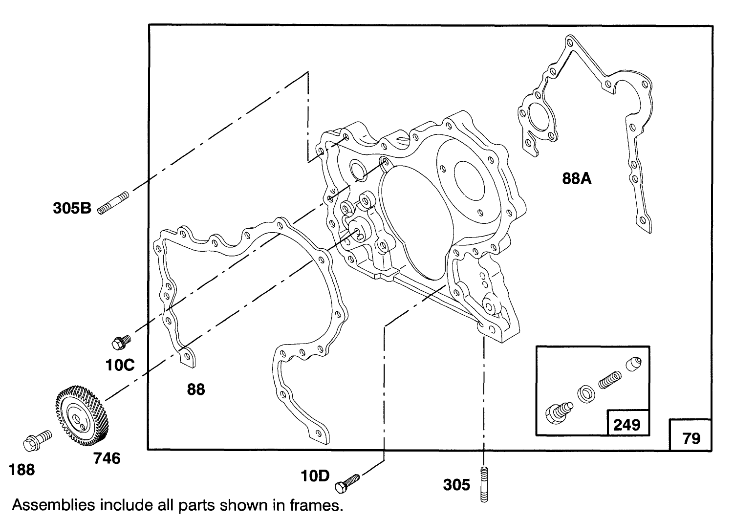 *engine Briggs & Stratton Model 433447