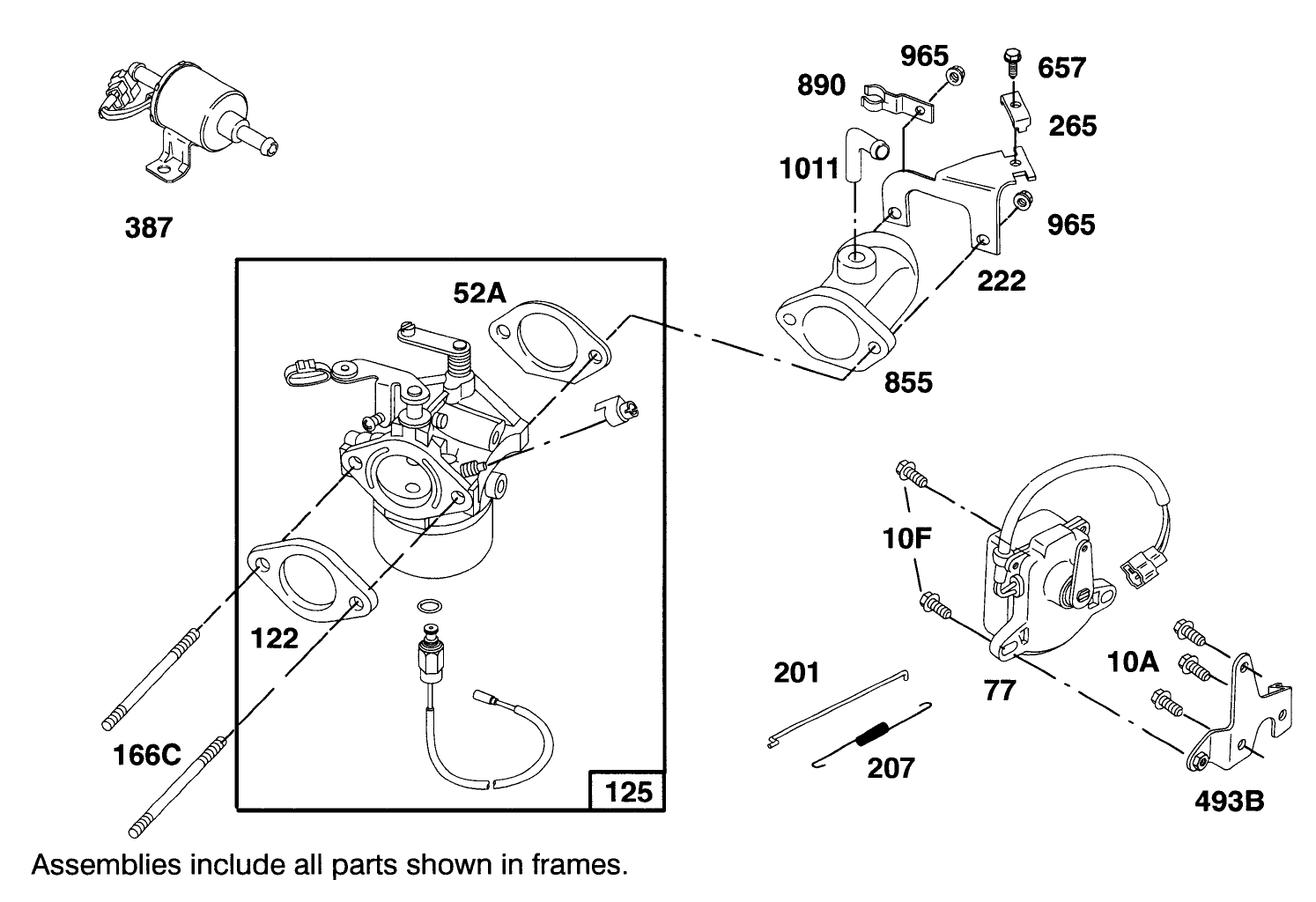 *engine Briggs & Stratton Model 433447
