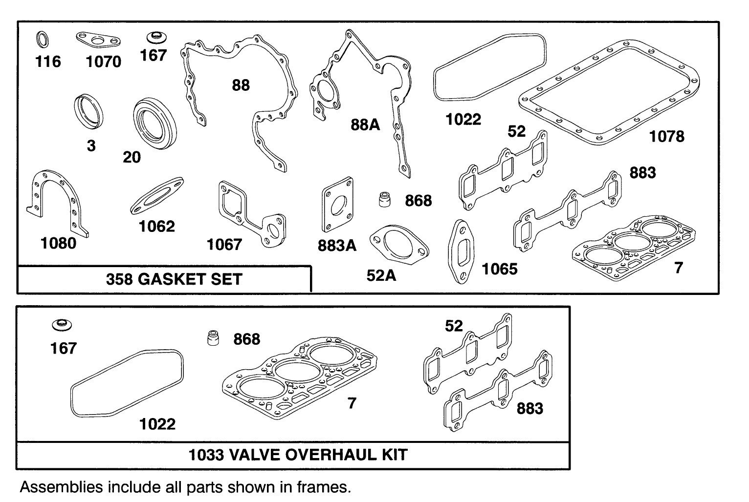 *engine Briggs & Stratton Model 433447