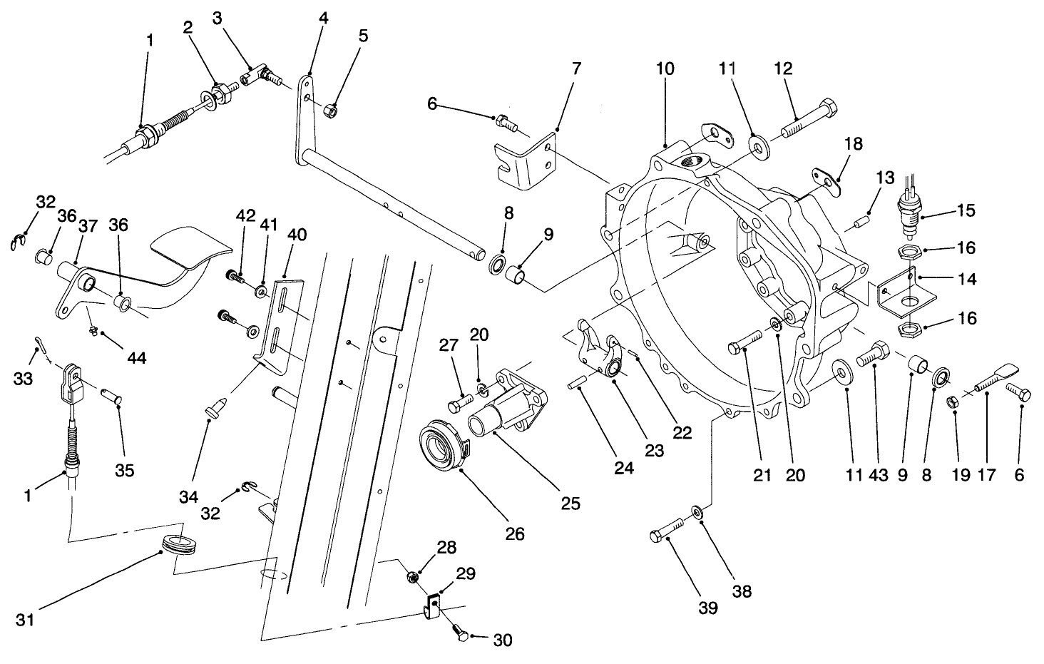 Clutch Linkage Assembly