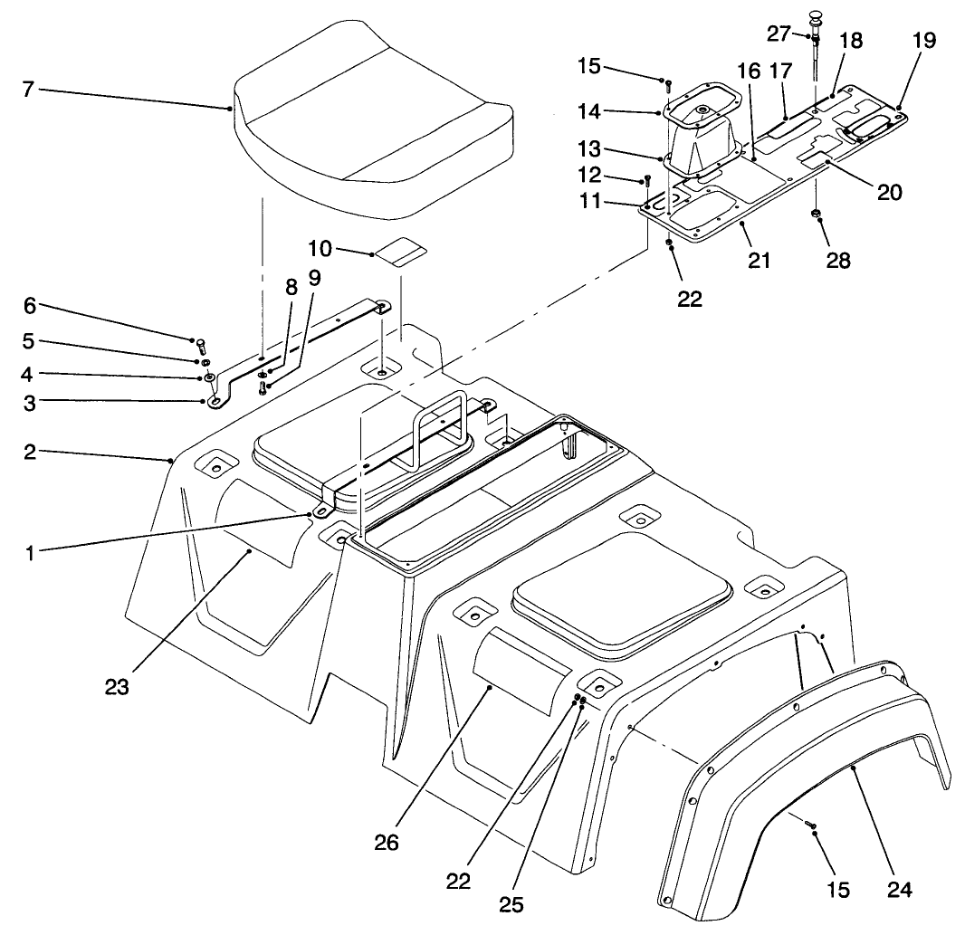 Seat Base Assembly
