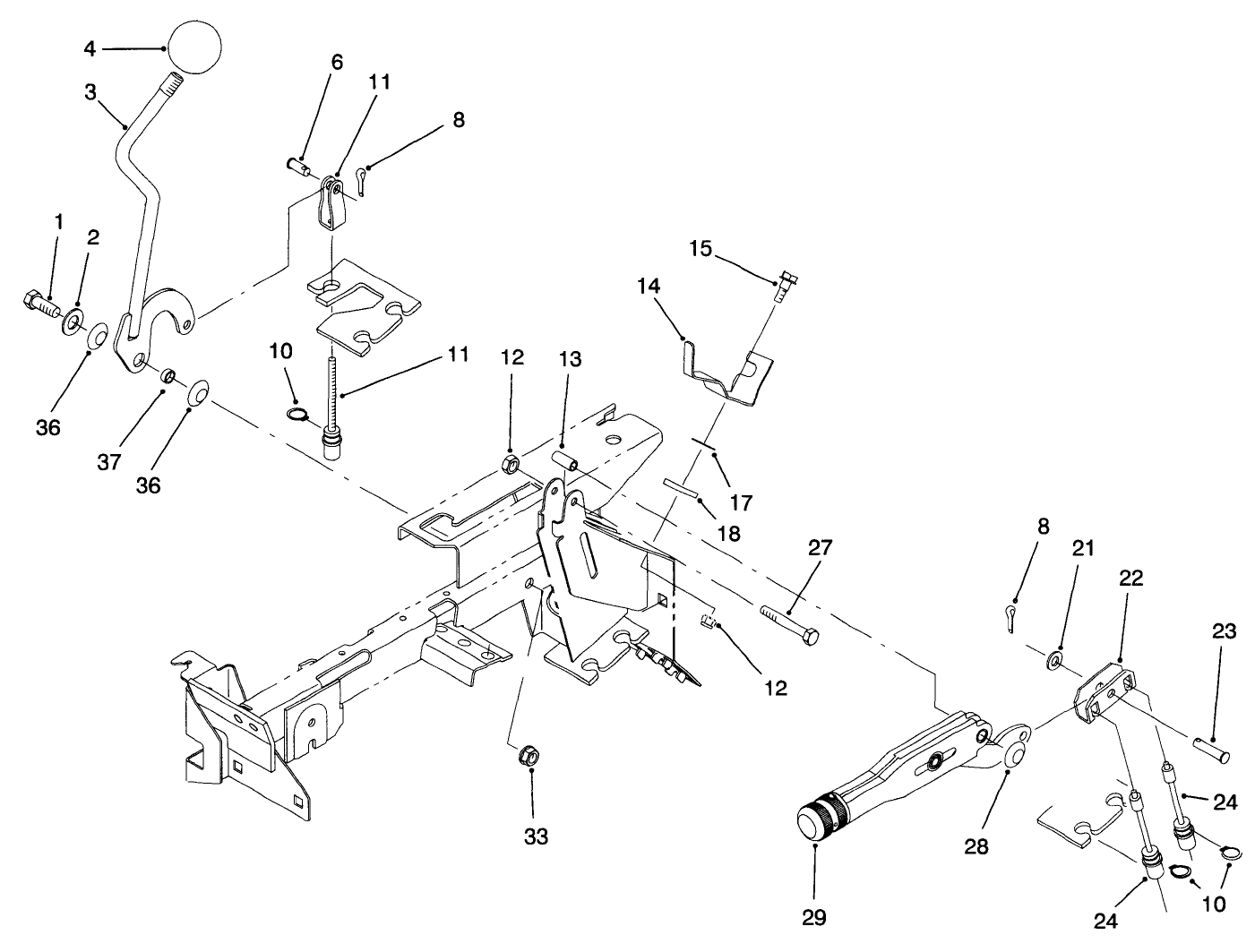 Differential Lock & Parking Brake Assemblies