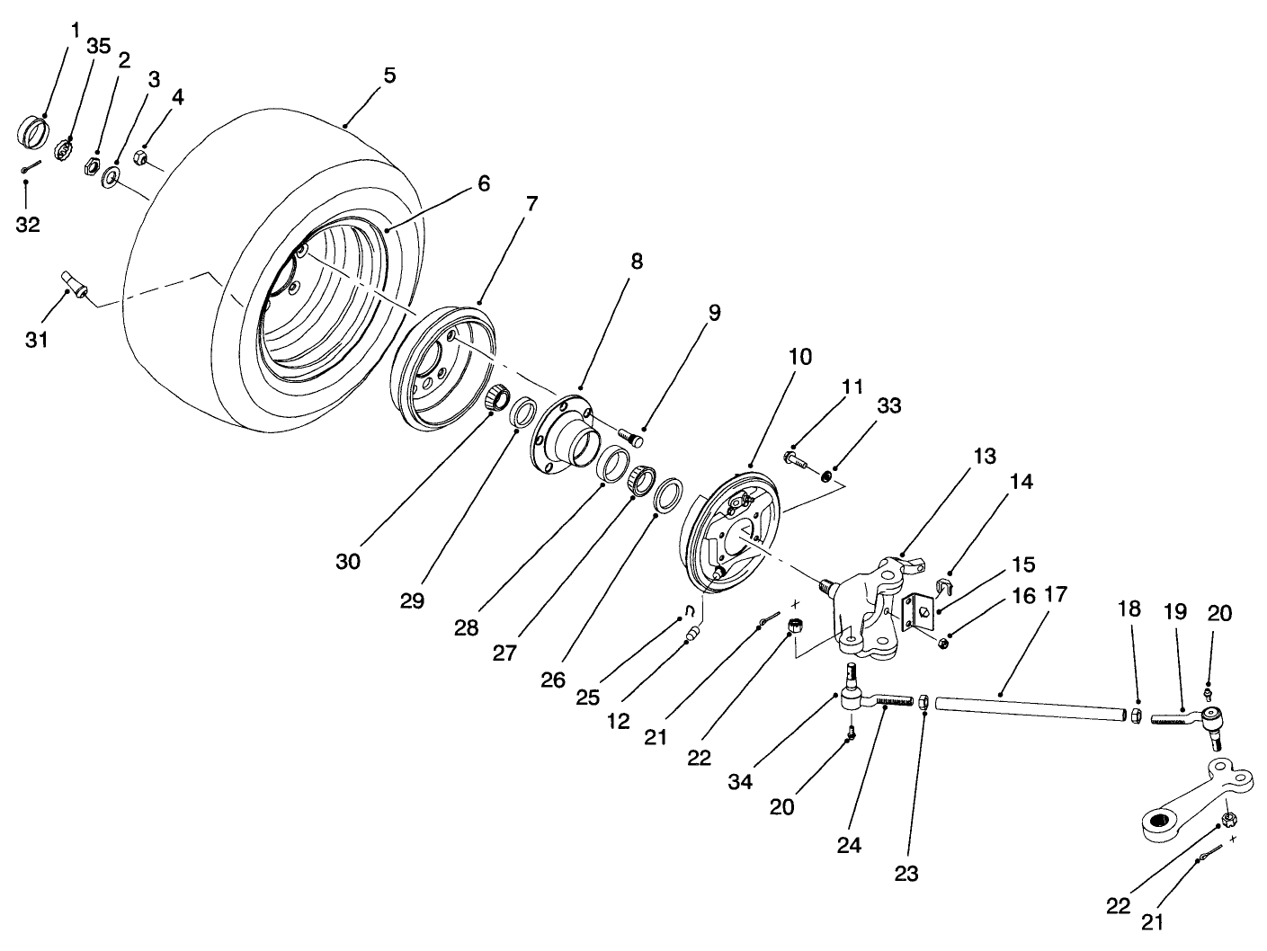 Front Wheel Assembly
