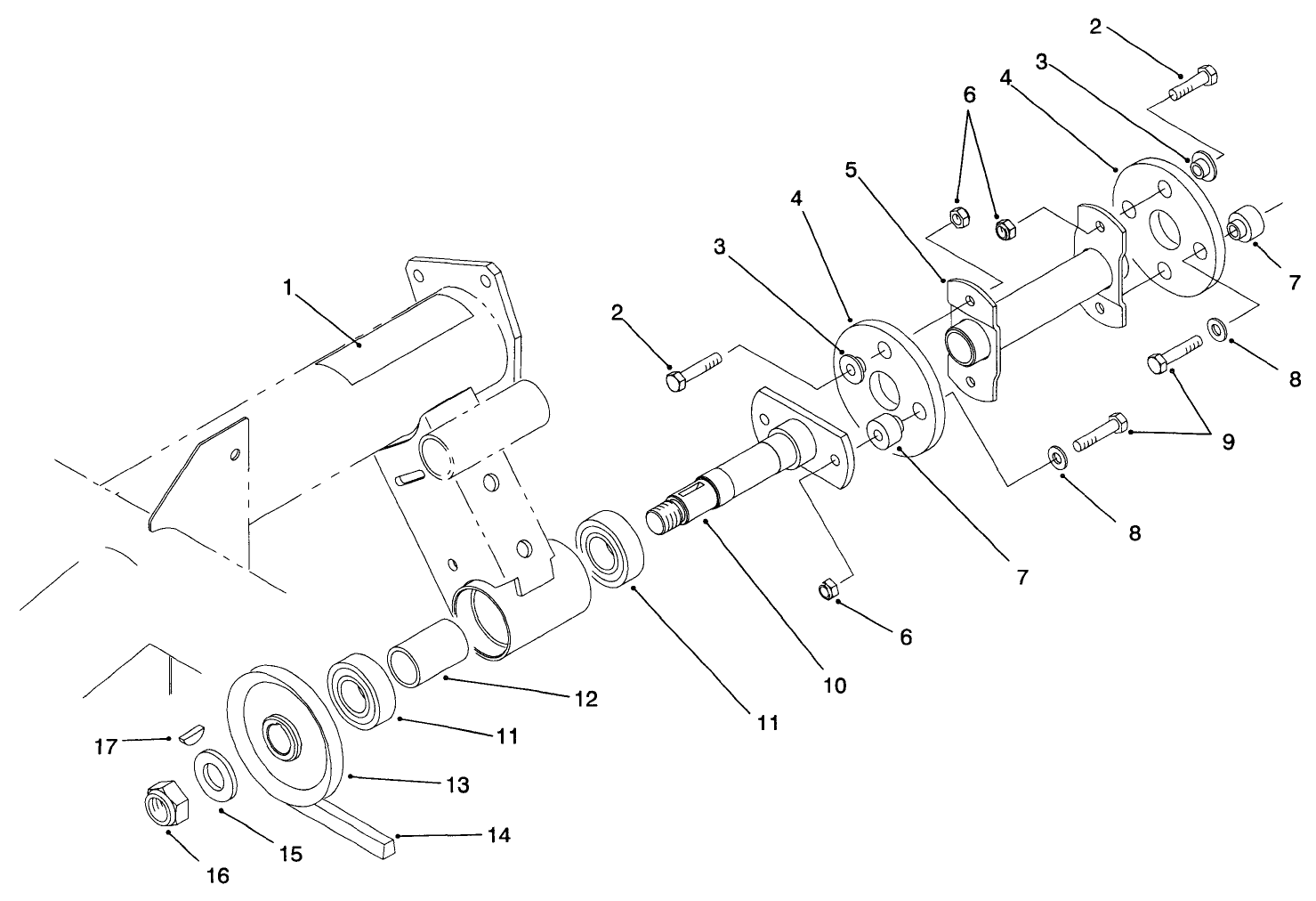 Hydraulic Pump Drive Assembly