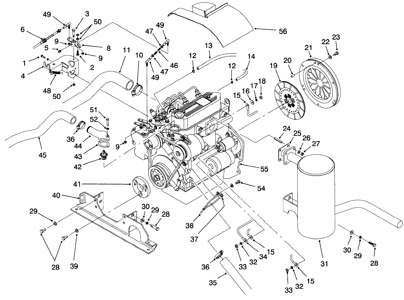Engine Installation Assembly