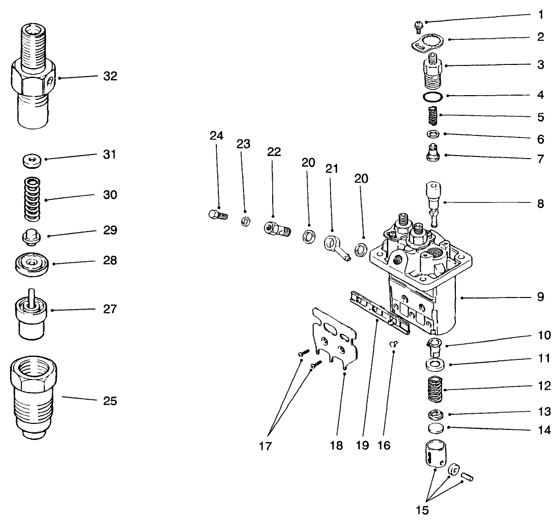 Fuel Injection Pump Assembly