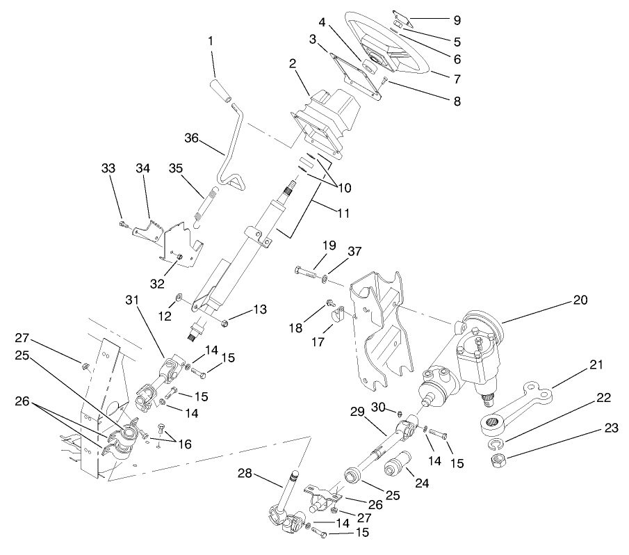 Steering Linkage Assembly