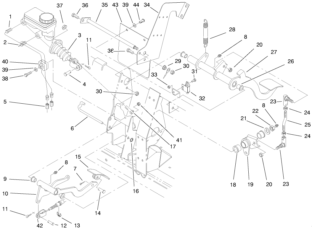 Brake & Accelerator Pedal Assembly