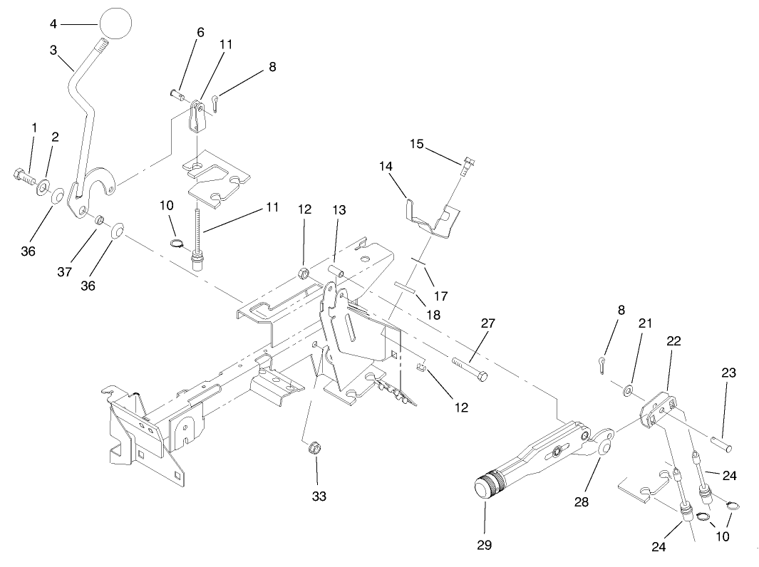 Differential Lock & Parking Brake Assemblies