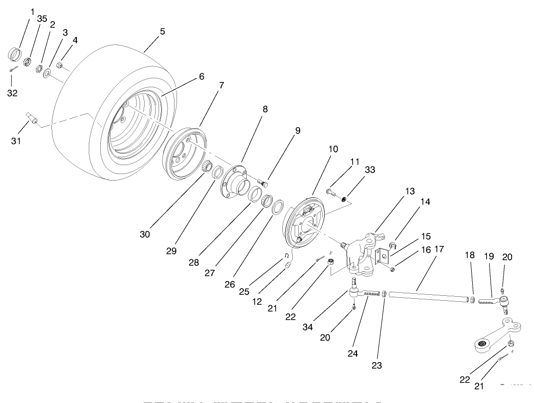 Front Wheel Assembly