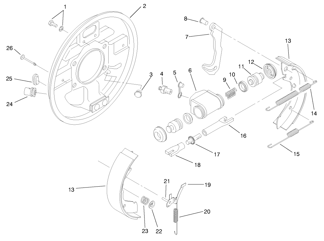Front Brake Assembly