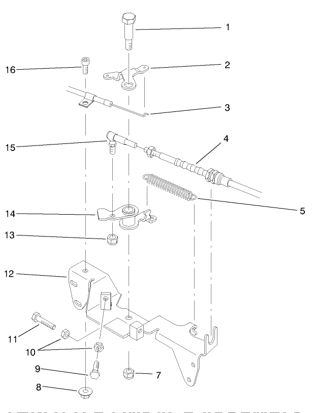 Throttle Linkage Assembly