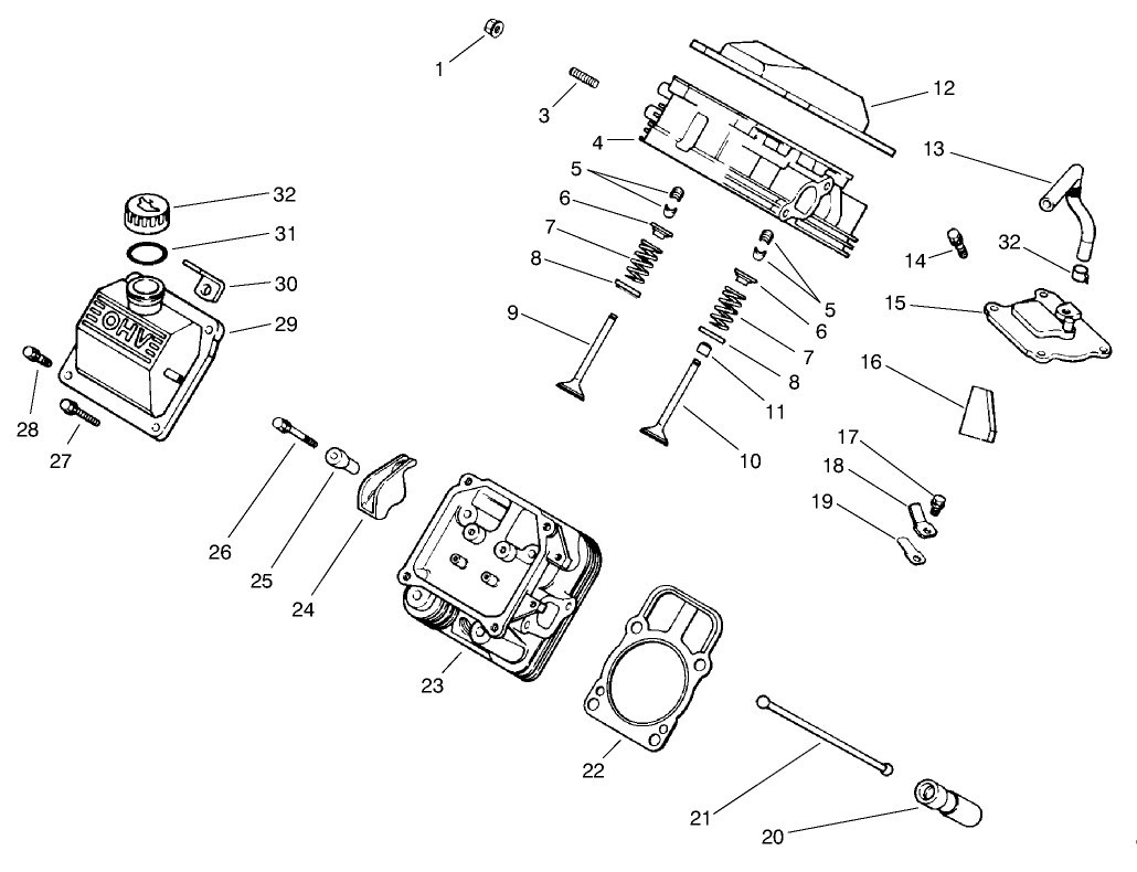 Engine Kohler Model Ch22s Spec. No. 66513