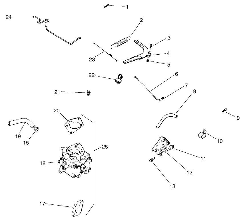 Engine Kohler Model Ch22s Spec. No. 66513