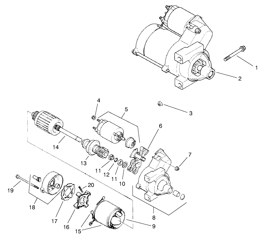 Engine Kohler Model Ch22s Spec. No. 66513