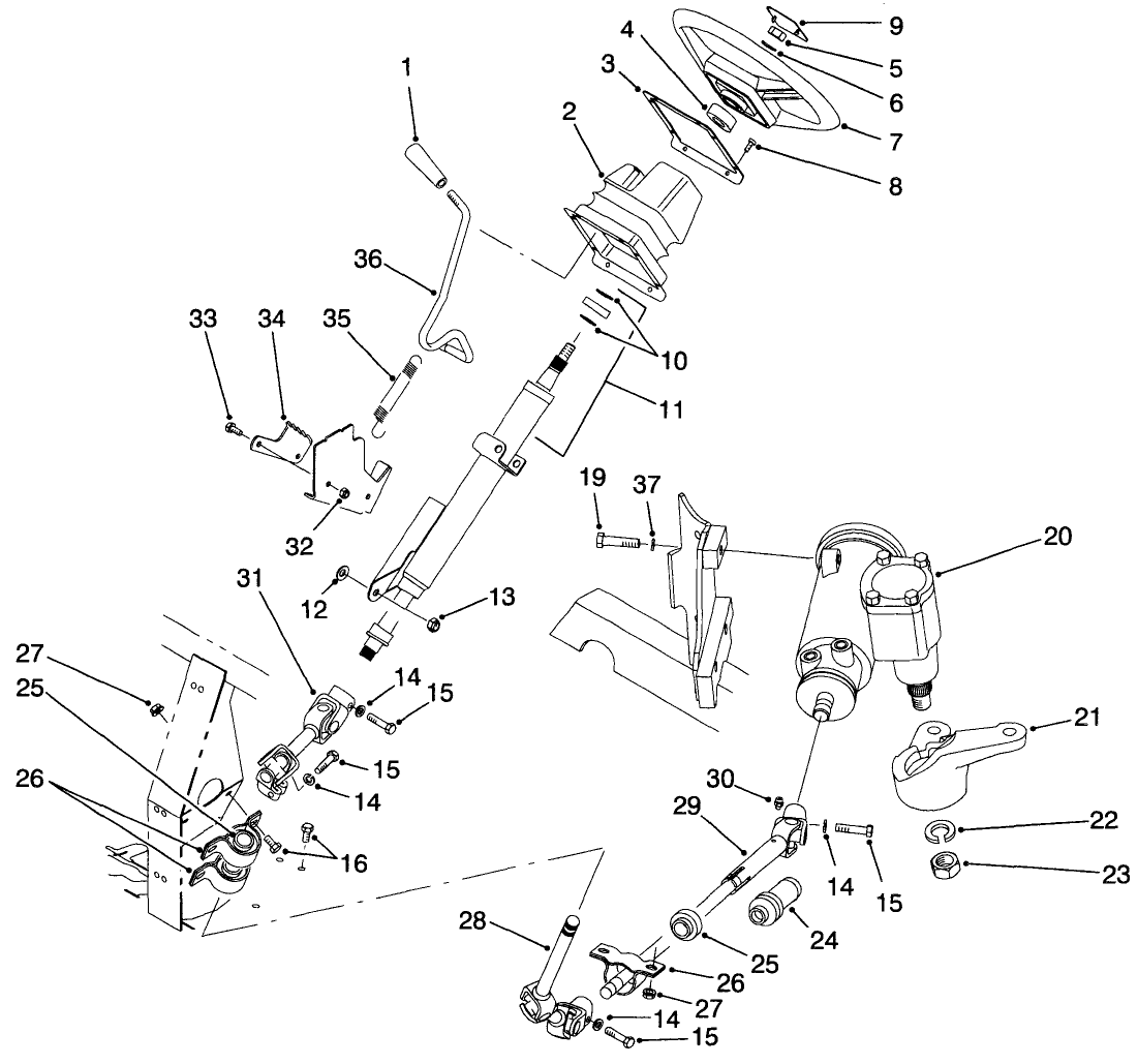 Steering Linkage Assembly