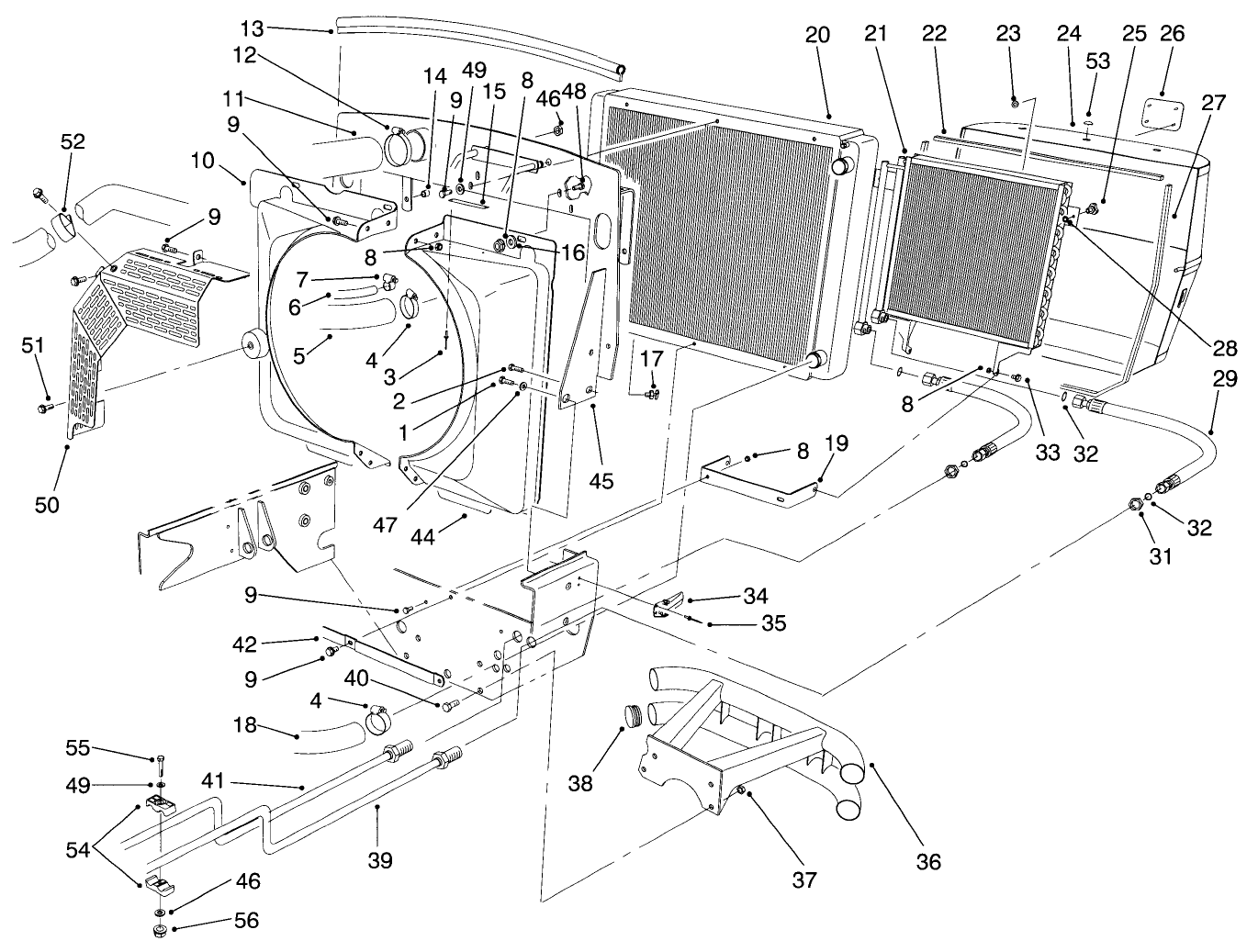 Radiator & Shroud Assembly