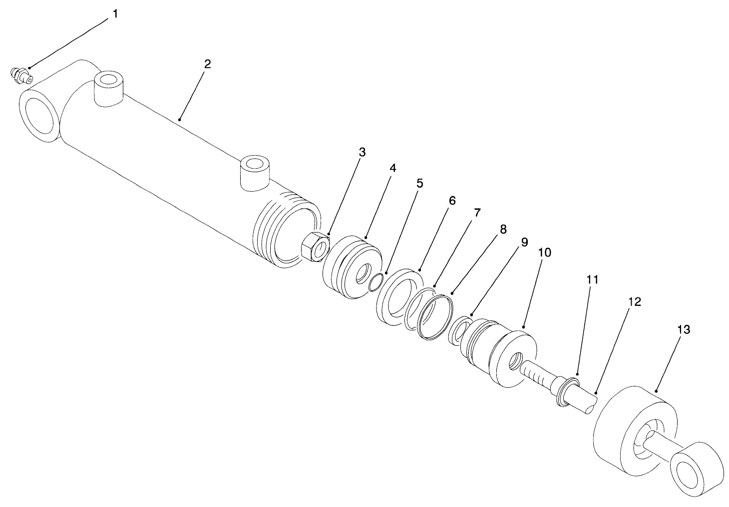 Hydraulic Cylinder No. 93-7555