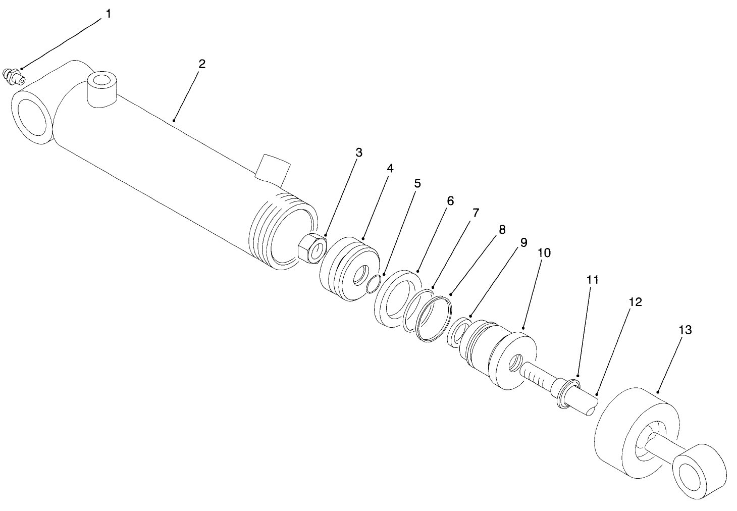 Hydraulic Cylinder No. 93-7551