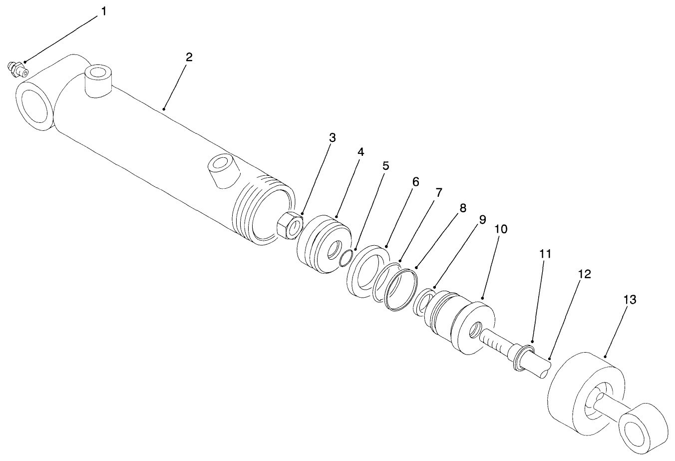 Hydraulic Cylinder No. 93-2650