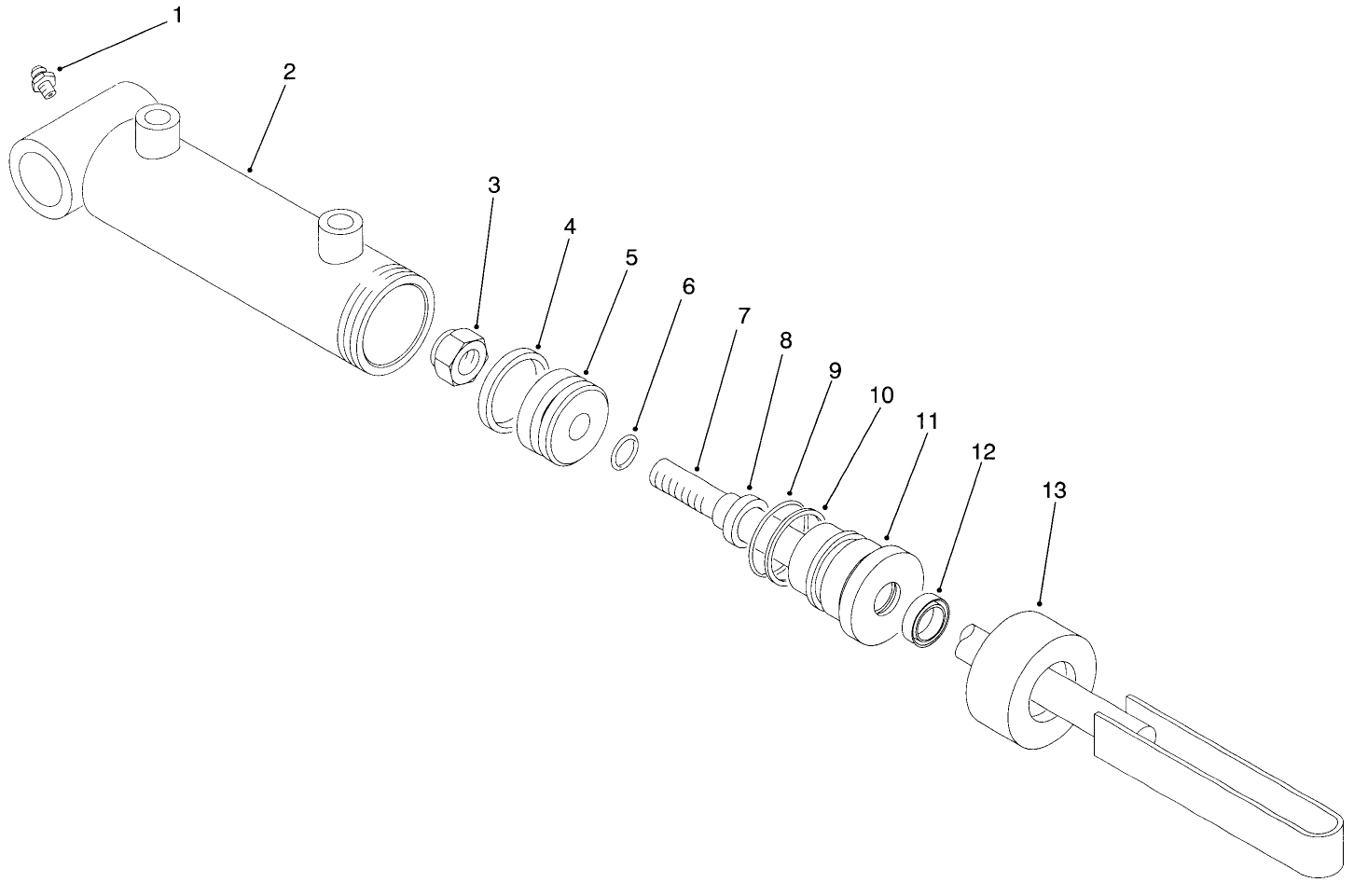 Hydraulic Cylinder No. 92-7420
