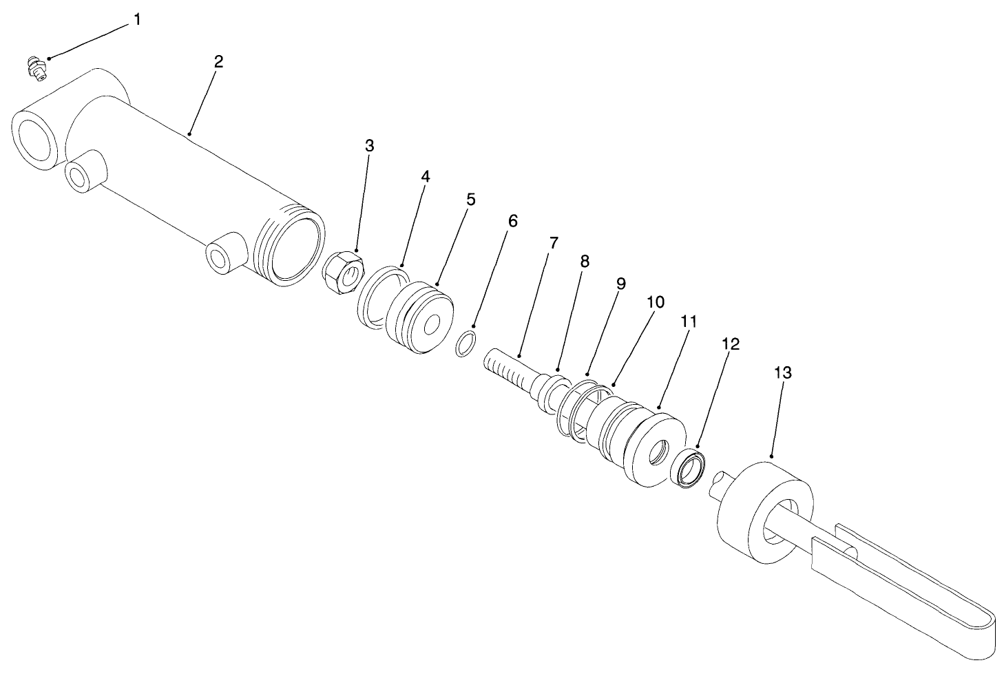 Hydraulic Cylinder No. 92-7421