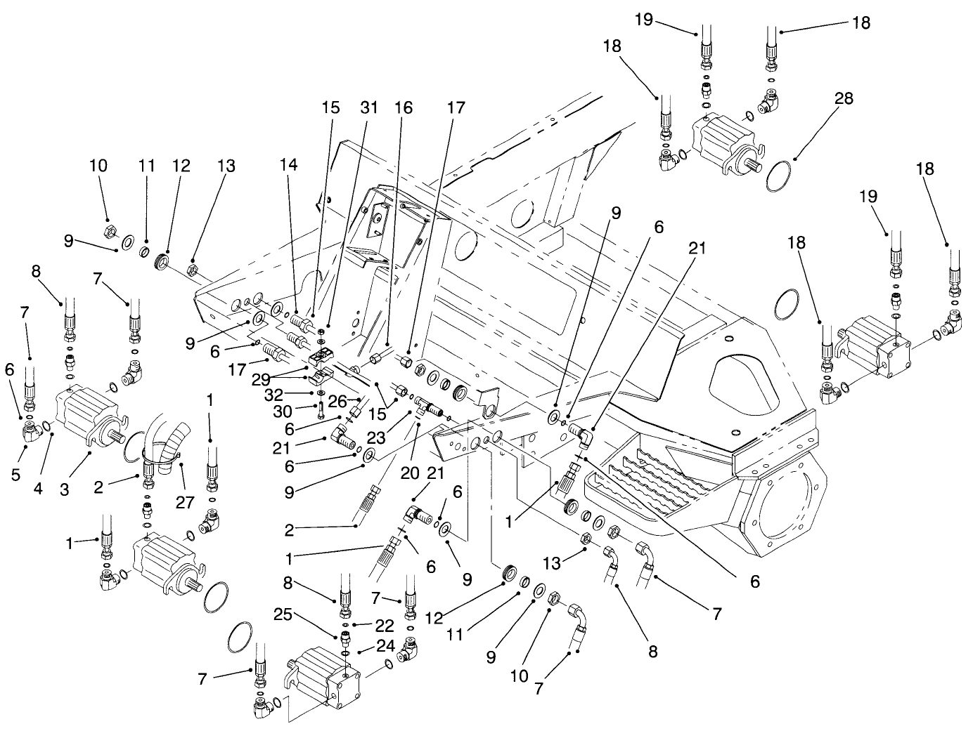 Reel Motors & Hoses