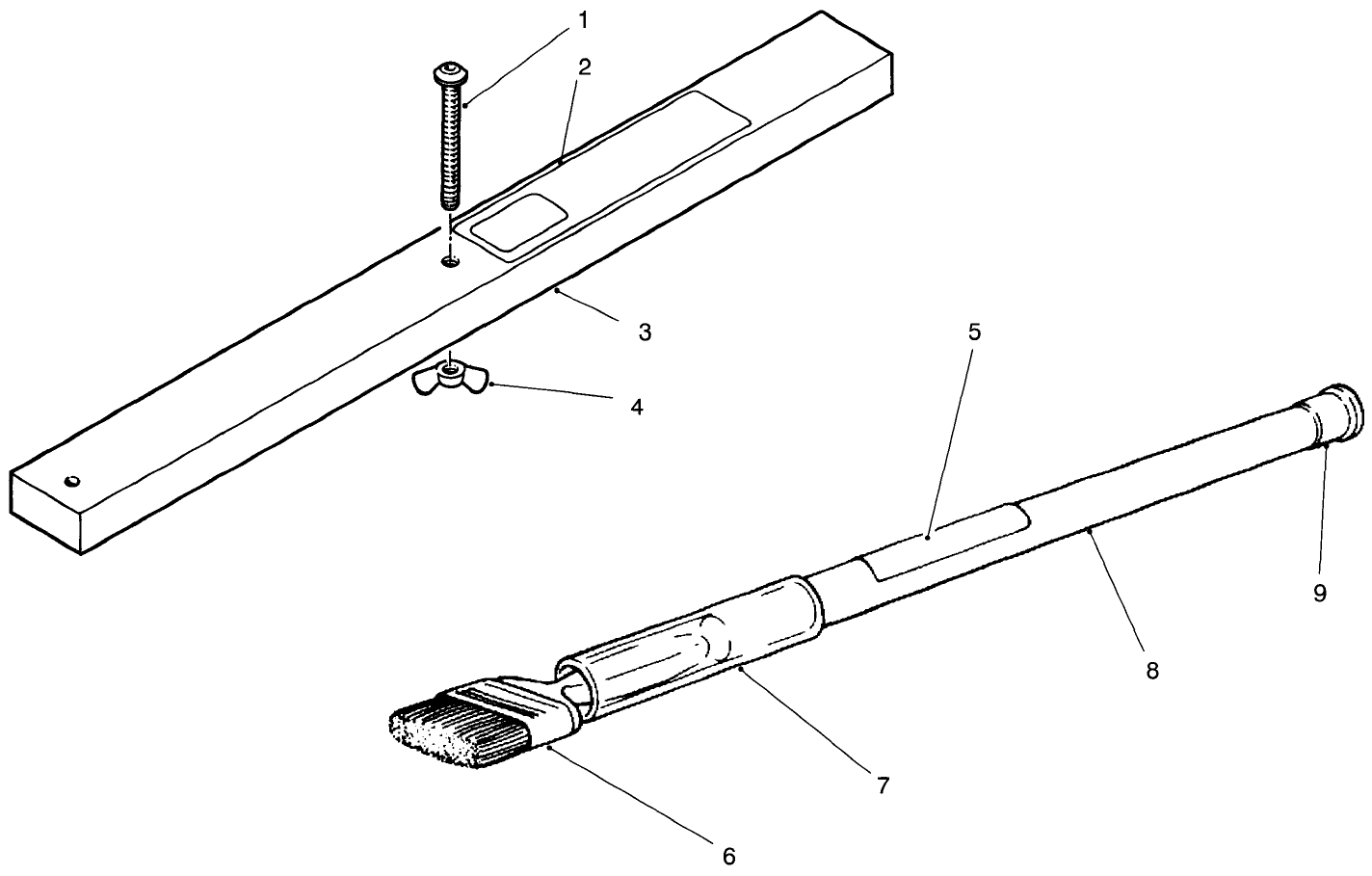 Gauge Bar & Backlapping Brush Assemblies