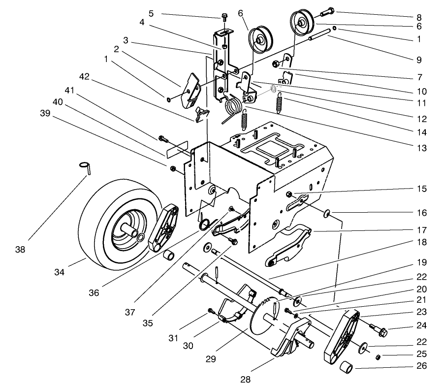 Traction Drive Assembly